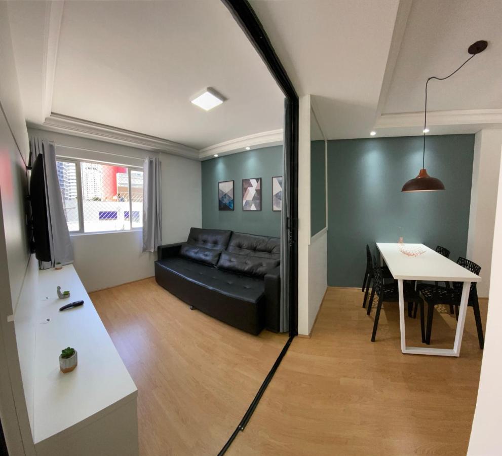 101- Lindo Apartamento Amplo E Decorado, 2 Quartos, Sala, Cozinha Completa, Mobiliario Moderno, Lavanderia , Excelente Localizacao No Bairro Bigorrilho กูรีตีบา ภายนอก รูปภาพ